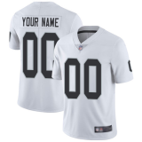 Men's Nike Oakland Raiders Customized White Vapor Untouchable Limited Jersey