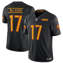 Men's Washington Commanders #17 Terry McLaurin Black 2024 F.U.S.E. Vapor Limited Jersey