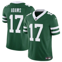 Men's New York Jets #17 Davante Adams Green 2024 F.U.S.E. Throwback Limited Jersey