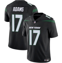 Men's New York Jets #17 Davante Adams Black 2024 Vapor Untouchable Limited Jersey
