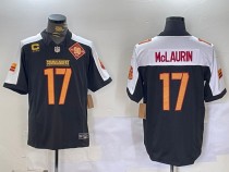 Men's Washington Commanders #17 Terry McLaurin Black 2024 F.U.S.E. Vapor Limited Football