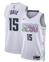 NBA Denver Nuggets #15 Nikola Jokic 2024-25 City Edition Stitched Jersey