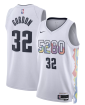 Men's Denver Nuggets #32 Aaron Gordon 2024-25 City Edition Stitched Jersey
