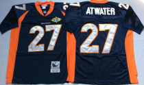 NFL Denver Broncos #27 Atwater Blue Throwback Jersey