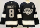 Men's Los Angeles Kings #8 Drew Doughty Black 2024-25 Home Stitched Hockey Jersey