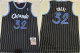 Men's Orlando Magic #32 Shaquille O'Neal Black Stitched Jersey