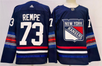Men's New York Rangers #73 Matt Rempe Navy Stitched Jersey