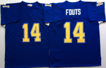 NFL San Diego Chargers #14 Fouts Blue Throwback Jersey