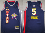 Men's Minnesota Timberwolves #5 Anthony Edwards  NBA All Star 2025 Swingman Stitched Jersey