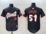 Men's San Francisco Giants #51 Jung Hoo Lee 2025 City Connect Limited Jersey