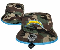 NFL San Diego Chargers Camo Fisherman's Hat