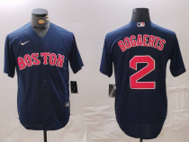 Men's Boston Red Sox #2 Alex Bregman Navy 2024 Game Nike Jersey
