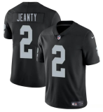 Men's Las Vegas Raiders #2 Ashton Jeanty Black 2025 Draft Vapor Untouchable Limited Jersey