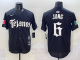 Men's Texas Rangers #6 Juan Black Mexico Cool Base Stitched Baseball Jersey