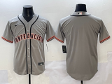 Men's San Francisco Giants Blank Grey Stitched Baseball Jersey