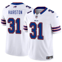Men's Buffalo Bills #31 Maxwell Hairston White 2025 Draft F.U.S.E. Vapor Untouchable Limited Jersey