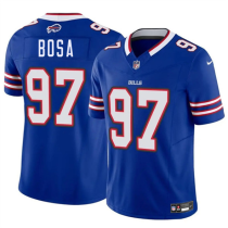 Men's Buffalo Bills #97 Joey Bosa Blue 2025 F.U.S.E. Vapor Untouchable Limited Jersey