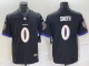Men's Baltimore Ravens #0 Smith Black Vapor Untouchable Limited Jersey
