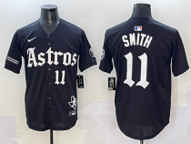 Men's New York Yankees #11 Anthony Volpe Black 'Gothic Fog Edition' Vapor Premier Limited Jersey