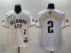 NBA Oklahoma City Thunder #2 Shai Gilgeous-Alexander White Baseball Jersey