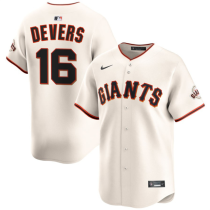 Men's San Francisco Giants #16 Rafael Devers Cream Stitched Baseball Jersey