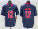 Men's Houston Texans #12 Collins Navy F.U.S.E Alternate F.U.S.E Vapor Jersey