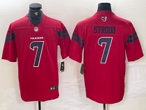 Men's Houston Texans #7 C.J. Stroud Red Vapor F.U.S.E. Limited Stitched Jersey