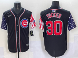 Copy Men's Chicago Cubs #30 Kyle Tucker White Stitched Baseball Jersey