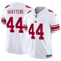 Men's New York Giants #44 Cam Skattebo White 2025 Draft F.U.S.E. Vapor Untouchable Limited Jersey