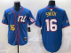 Men's Los Angeles Dodgers #16 Will Smith National League Blue 2025 All-Star Edition Limited Jersey