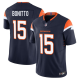 Men's Denver Broncos #15 Nik Bonitto Navy 2024 F.U.S.E. Vapor Limited Stitched Football Jersey