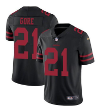 Men's San Francisco 49ers #21 Gore Black Vapor Untouchable Limited Jersey