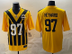 Men's Pittsburgh Steelers #97 Cameron Heyward Gold 1933 Throwback Alternate Football Stitched Jersey