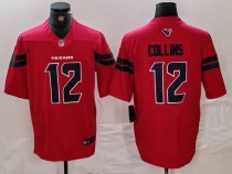 Men's Houston Texans #12 Collins Red 2024 Vapor F.U.S.E. Limited Jersey