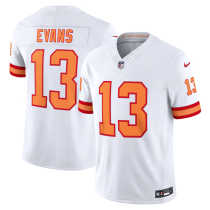Men's Cleveland Browns #13 Mike Evans White 2025 F.U.S.E. Vapor Limited Jersey