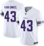 Men's Minnesota Vikings #43 Andrew Van Ginkel White F.U.S.E. Winter Warrior Limited Jersey