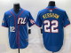 Men's Los Angeles Dodgers #22 Clayton Kershaw  National League Blue 2025 All-Star Edition Limited Jersey