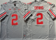 Men's Ohio State Buckeyes #2 Emeka Egbuka Gray F.U.S.E. Limited Stitched Jersey