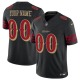 Men's San Francisco 49ers Active Player Custom Black 2025 F.U.S.E. “Rivalries” Vapor Limited Jersey
