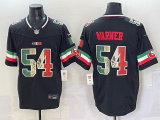 Men's San Francisco 49ers #54 Fred Warner Black 2025 F.U.S.E. Mexico Vapor Limited Jersey