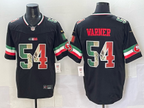 Men's San Francisco 49ers #54 Fred Warner Black 2025 F.U.S.E. Mexico Vapor Limited Jersey