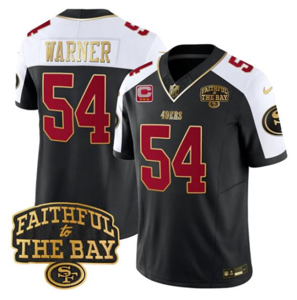 Men's San Francisco 49ers #54 Fred warner Black Alternate 2025 F.U.S.E. 3-Star C With Vapor Limited Jersey