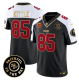 Men's San Francisco 49ers #85 George kittle Black Alternate F.U.S.E. 3-Star C With Faithful To Vapor Limited Jersey