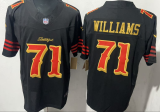Men's San Francisco 49ers #71 Trent Williams Black 2025 F.U.S.E. “Rivalries” Vapor Limited Jersey