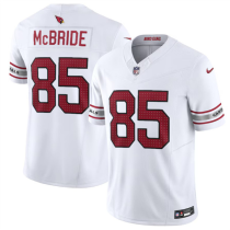 Men's Arizona Cardinals #85 Trey McBride White 2024 F.U.S.E. Vapor Untouchable Limited Jersey