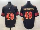 Men's San Francisco 49ers #49 San Francisco Black 2025 F.U.S.E. “Rivalries” Vapor Limited Jersey