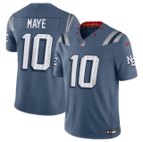 Men's New England Patriots #10 Drake Maye 2025 F.U.S.E. “Rivalries” Vapor Limited Jersey