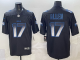 Men's Buffalo Bills #17 Josh Allen Black Fashion Vapor Limited Football Stitched Jersey