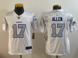 Youth Buffalo Bills #17 Josh Allen White 2025 F.U.S.E. “Rivalries” Vapor Limited Football Stitched Jersey