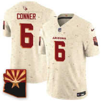 Men's Arizona Cardinals #6 James Conner 2025 F.U.S.E. “Rivalries” Vapor Untouchable Limited Jersey